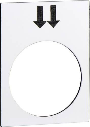 Schneider Electric ZB2BY4908 Bezeichnungsschild in Weiß - Bild 1