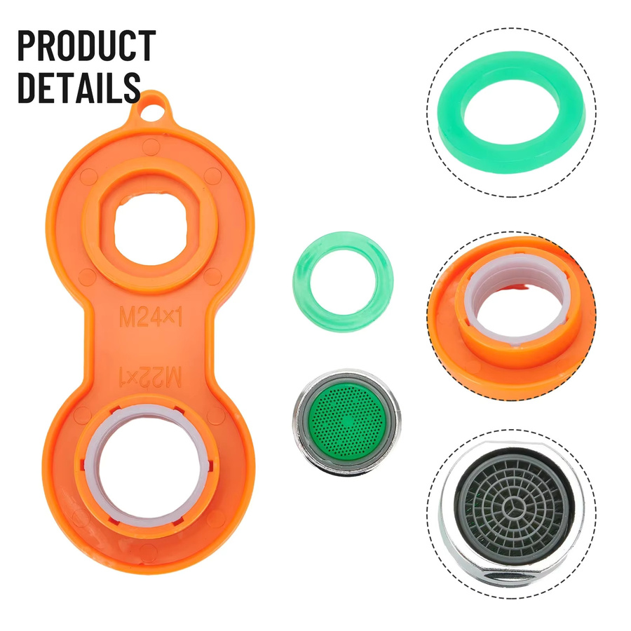 Vibratite Set mit 20 bzw. 10 Stück Wasserhahn Belüfter mit M24 24mm Gewinde als austauschbare Filter Düsen für Bad und Wasserhahn - Bild 3