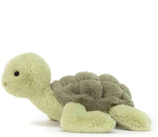 Wucifang Bags Schildkrötenpuppe Plüschtier, grau, ab 3 Jahre - Bild 1