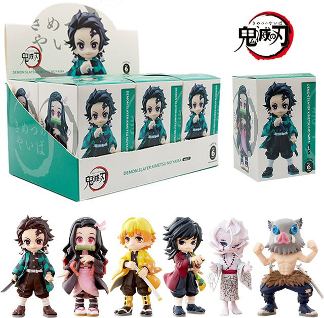 Bushiroad Palverse Demon Slayer, Anime Figur Blind Box Vol.1, Ornament - Bild 1