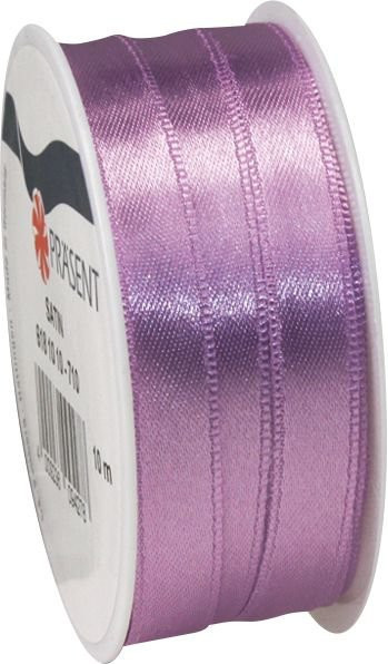 Satinband in Flieder, Breite: 10 mm - Bild 1