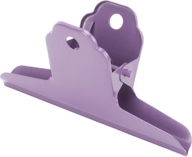 KaiSai Metall-Aktenklemme in Violett für Büro und Schule - Bild 1