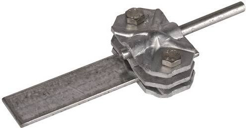 DEHN Trennklemme 454000 VTK 5.10 FL30.40 ZP STTZN in Silber - Bild 1