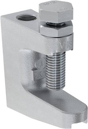 Fischer Trägerklammer 79688 aus Stahl in Silber, 50 Stück - Bild 1