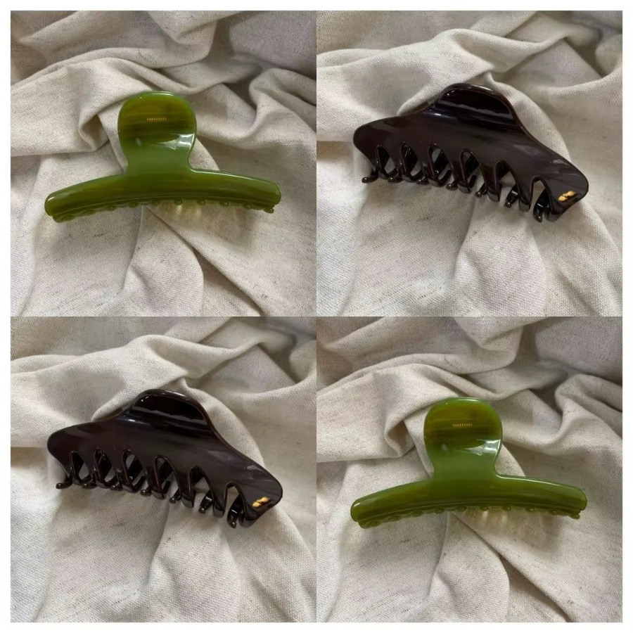 GIOIO Haarspangen Shark Clip, 2 Stück, Grün, Damen - Bild 2