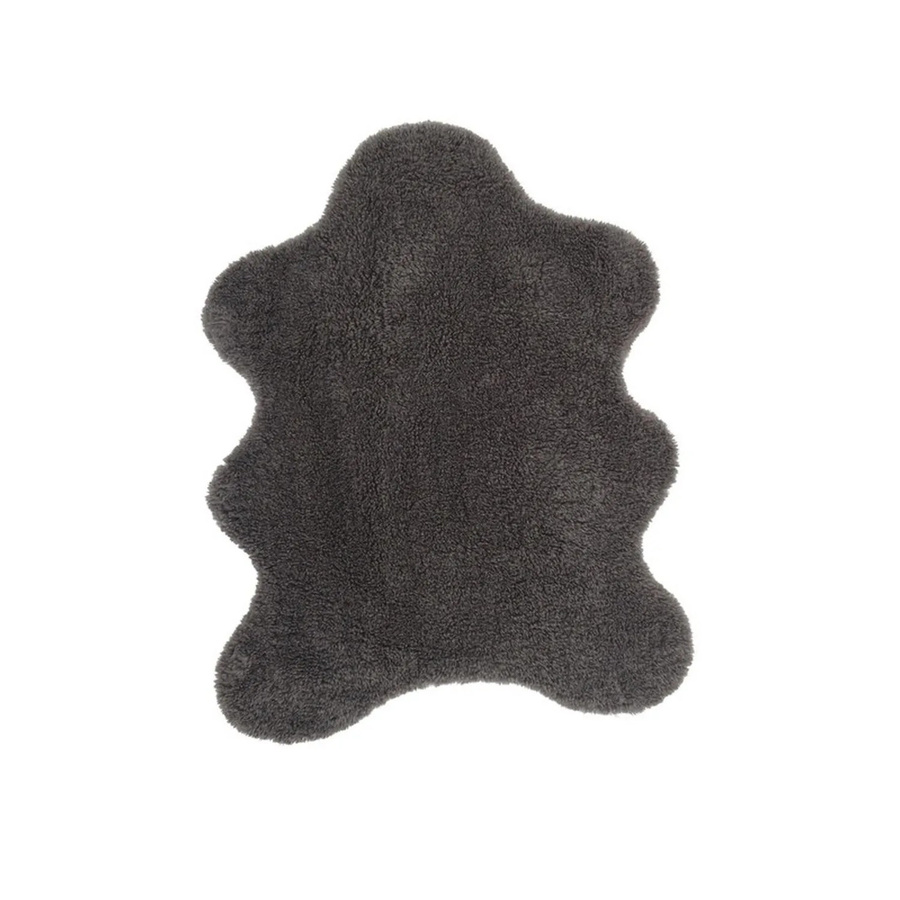 Vercai Rugs Teppich Curly in Dunkelgrau, Rechteckig, B/T: 150 x 200 cm - Bild 2