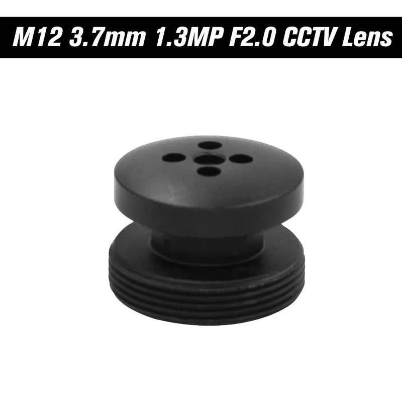 Andoer M12-Knopfobjektiv mit M12-Anschluss, 1,3 Megapixel, 80 Grad horizontaler Betrachtungswinkel, F2,0 feste Blende, Schwarz - Bild 5