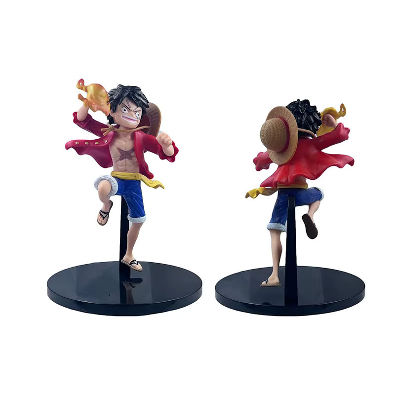 Bandai One Piece Luffy Kampf-Luffy Handheld Modell Spielzeugauto Ornament - Bild 3