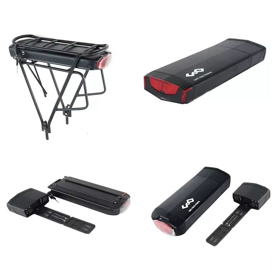 UNITPACKPOWER Lithium-Ionen-Ebike-Batterie 36V 21Ah für Elektrofahrräder, Schwarz - Bild 3