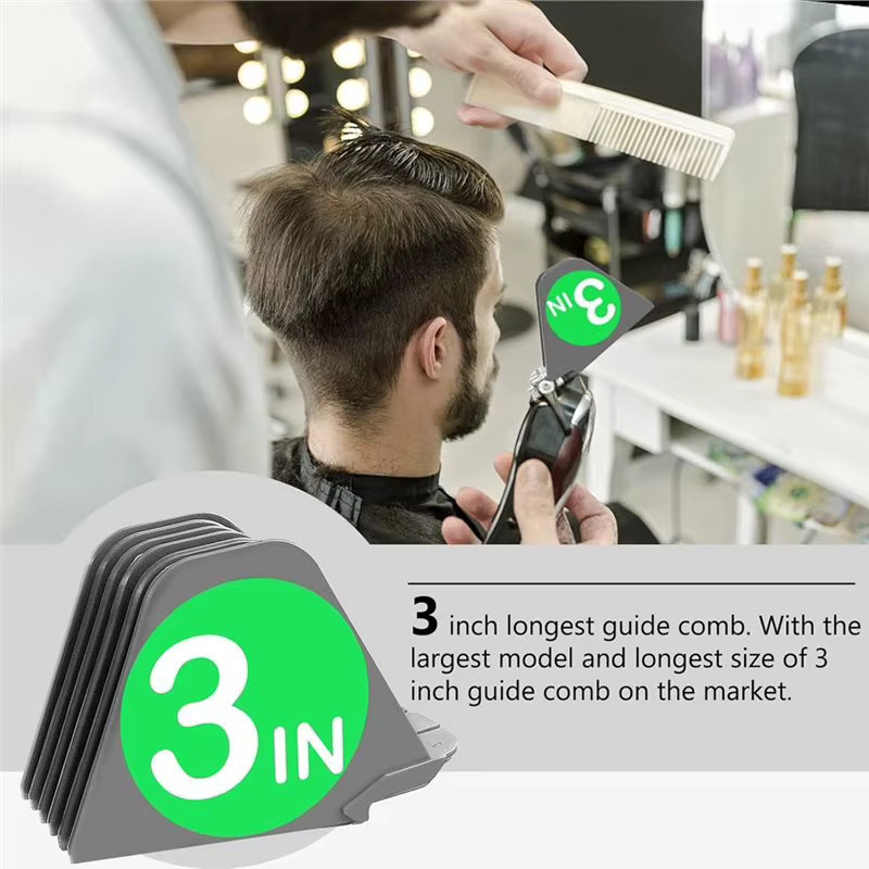 Wahl Haarschneidemaschinen-Aufsätze, 8 Stück, Grau - Bild 3
