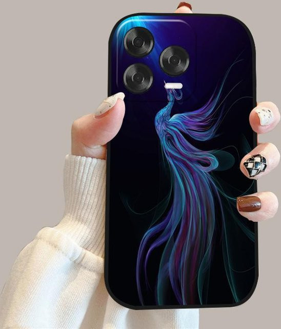 Handyhülle aus weichem Silikon TPU für ZTE Blade V70 Design 4G und V 70 Vita sowie Nubia V70 Max 4G in Schwarz - Bild 1