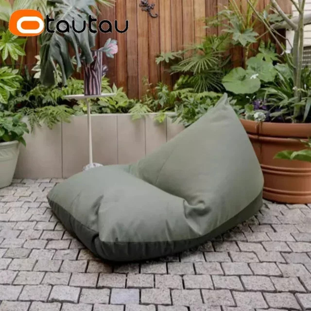 OTAUTAU Outdoor Sitzsackbezug DD182 aus wasserabweisendem Oxford-Polyester in Grün - Bild 1