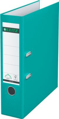 LEITZ Ordner 1010 DIN A4 in Türkis, 20 Stück, Rückenbreite: 80 mm - Bild 1