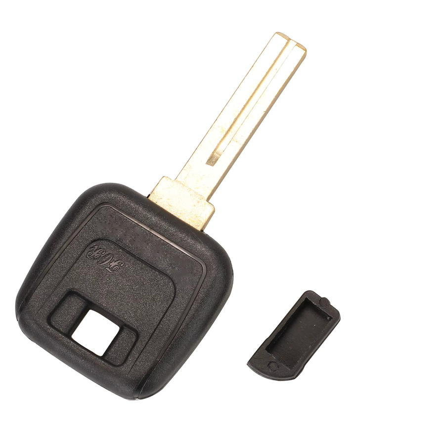 Jingyuqin Transponder Key Chip Gehäuse für Volvo XC70 XC90 V50 V70 S60 S80 C30 S40 C70 in Schwarz - Bild 2