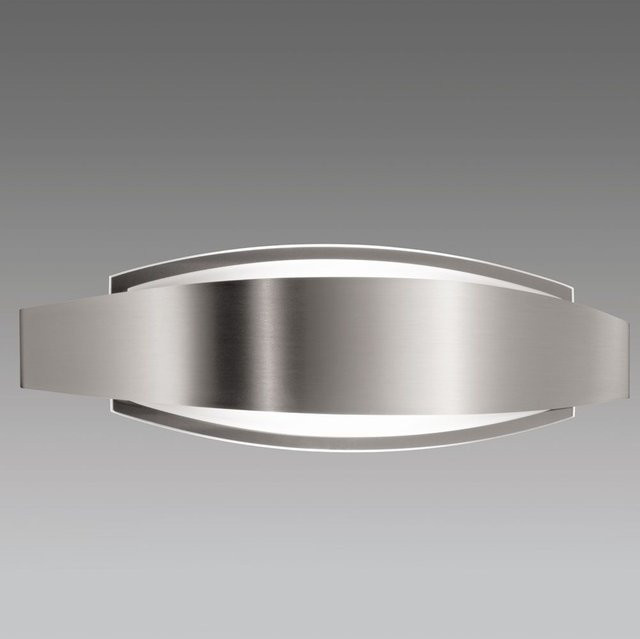 B+M Leuchten Windeck LED-Wandleuchte in Nickel matt mit warmweißem Licht (2700K) - Bild 1