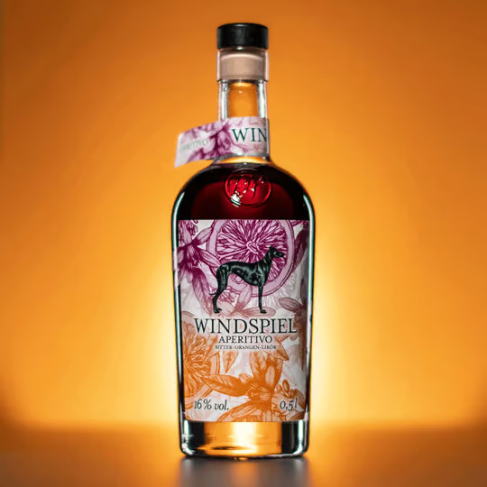 Windspiel Aperitivo Bitterorangen-Likör, 0,5 l - Bild 2