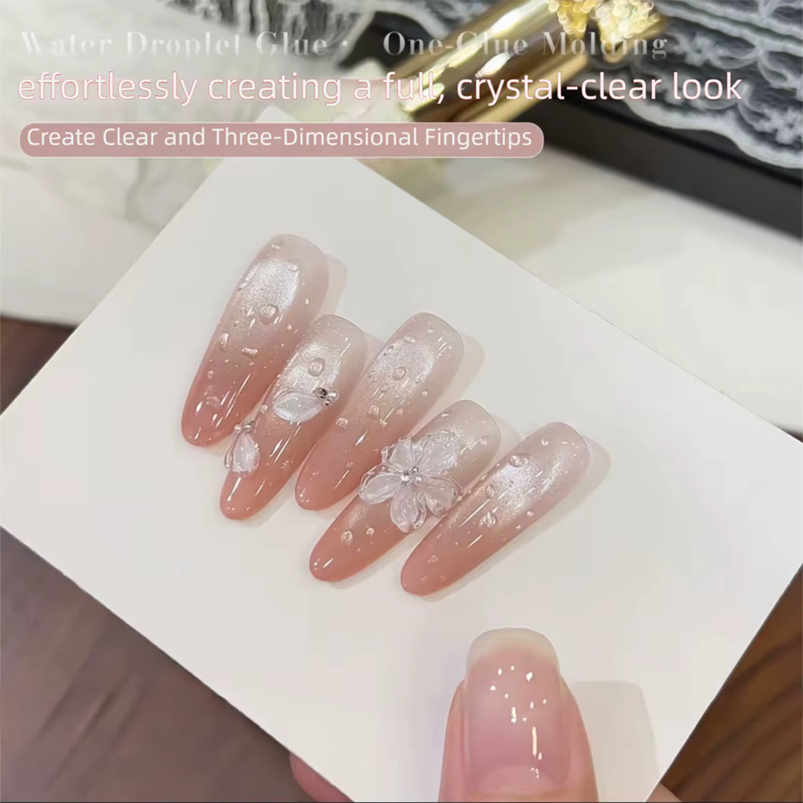 MIANEL Tropfen-Gel Top Coat, Transparent, Glänzend, 10 ml - Bild 5