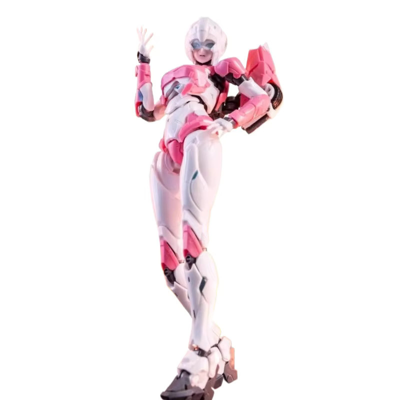 Meili Infinity Transformers Arcee, Montage Modell Kit, Roboter, 17 cm - Bild 5