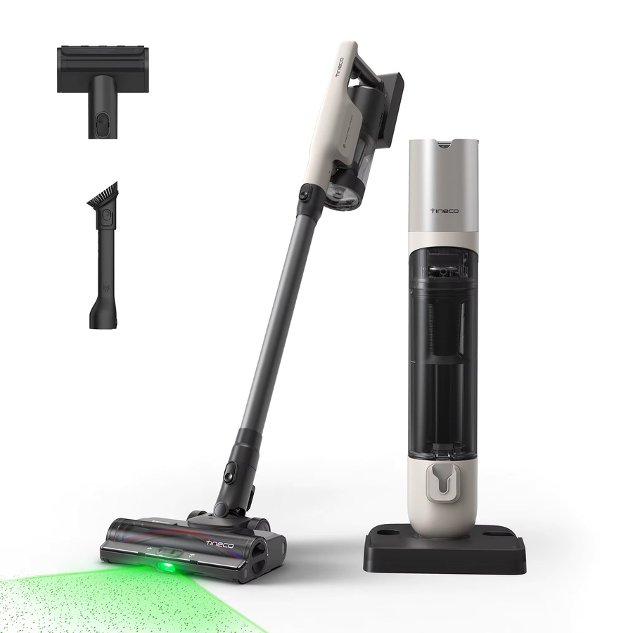 Tineco Pure ONE Station 5 PRO Kabelloser Akku Staubsauger mit Selbstreinigung, 200AW Saugkraft und ZeroTangle Technologie - Bild 5