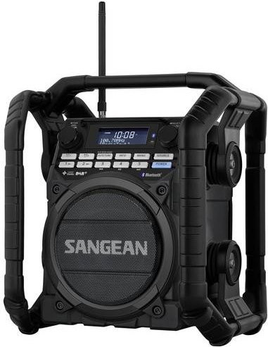 Sangean U-4 DBT+ Baustellenradio mit DAB+, UKW, Bluetooth, NFC und USB in Schwarz - Bild 1