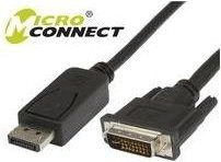 MicroConnect DisplayPort-Kabel Dual Link DisplayPort auf DVI-D in Schwarz, Länge: 2 m - Bild 1