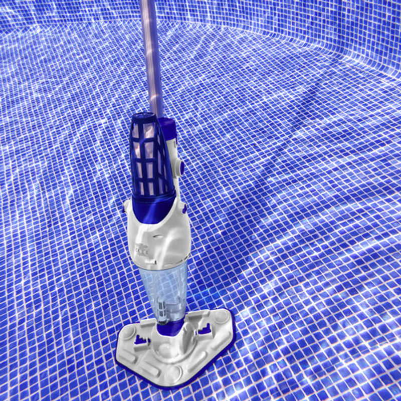 GRE Electric Vac Plus Kabelloser Poolreiniger für Pools und Spas in Weiß, Breite: 18,9 cm - Bild 2