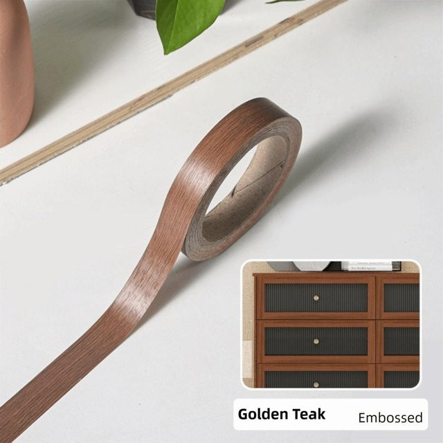 Selbstklebendes Kantenanleimerband mit Holzmaserung Furnier von Binchi Outdoor Product in Braun - Bild 1