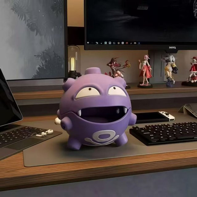 TAKARA TOMY Pokémon Koffing Mückenspiralen-Aufbewahrungsbox, Zubehör, Lila - Bild 1