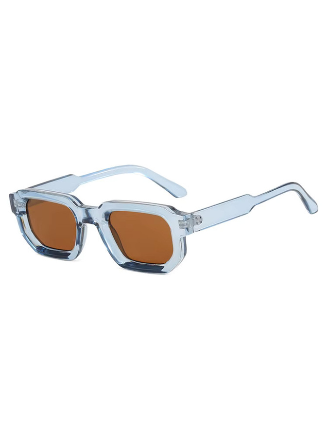 Sonnenbrille Rechteck, Unisex, Vollrand, Kunststoff - Bild 4