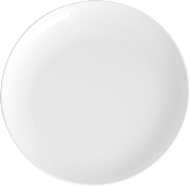 Kahla Five Senses Dessertteller aus Porzellan, Weiß, 6er Pack, Durchmesser: 21,3 cm, Höhe: 3,1 cm - Bild 1