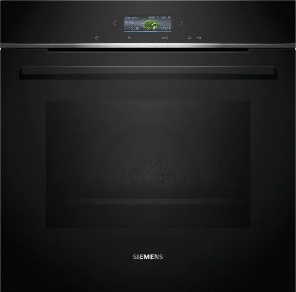 Siemens iQ700 Einbaubackofen HB774G1B1 in Schwarz - Bild 1