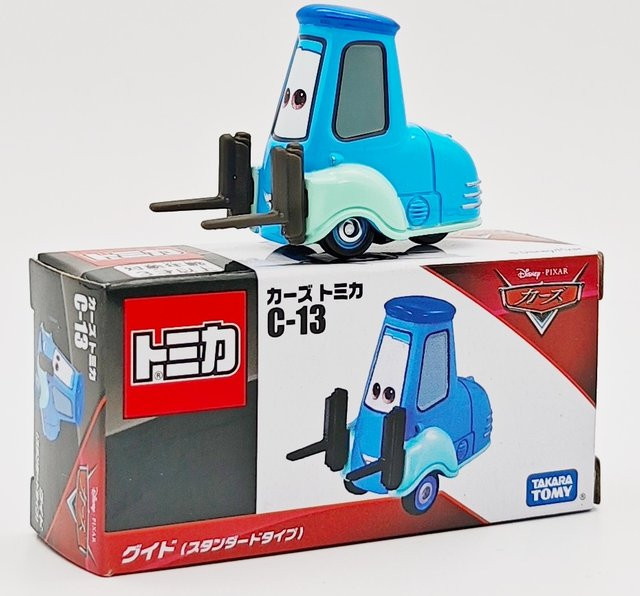 Takara Tomy Disney Pixar Cars Guido Gabelstapler, Modell aus Druckgusslegierung - Bild 1