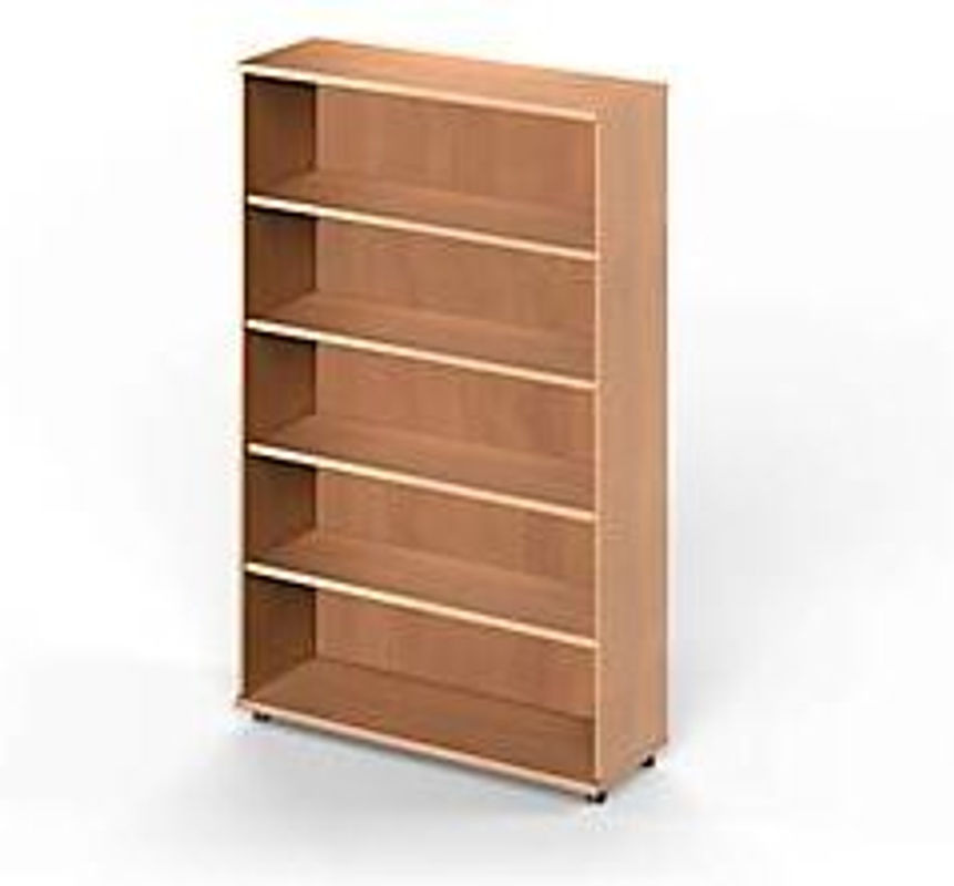Schäfer Shop Genius Regal TETRIS WOOD mit 5 Fachböden in Buche-Dekor, Breite: 100 cm - Bild 2