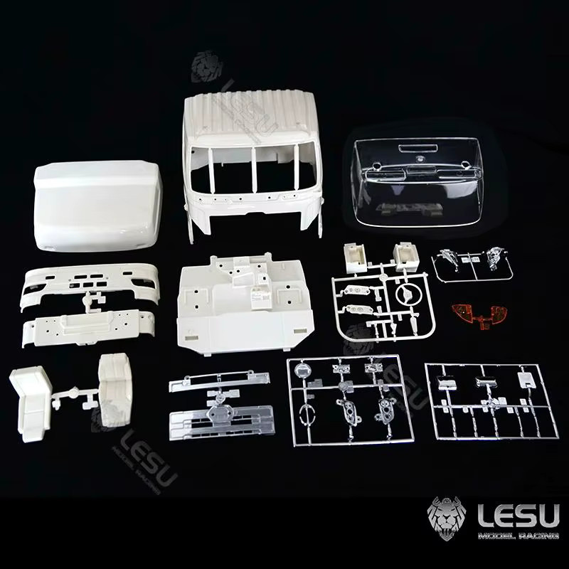 LESU Traktor-LKW-Muldenherstellungssimulation, 1:14, 700 CAB und TGS CAB - Bild 3