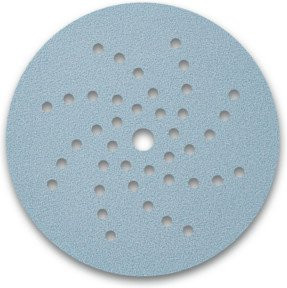 Sia Schleifscheibe siaflex 1948 mit Loch, Korn 400, Blau, für Farbe und Metall - Bild 1