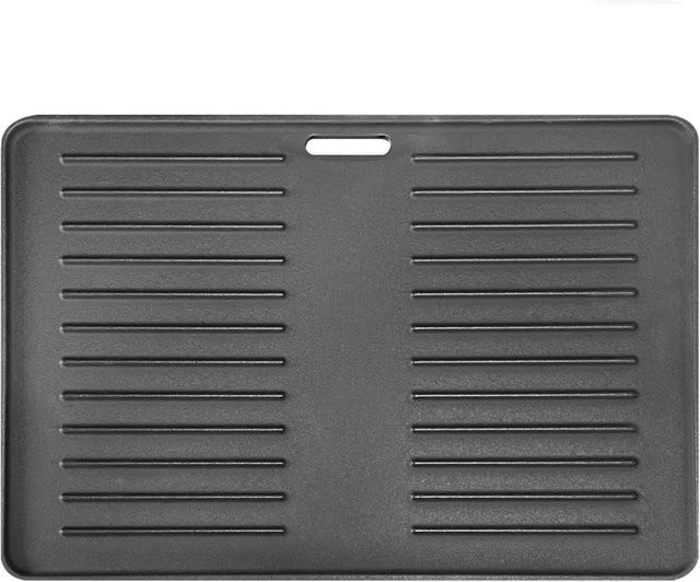 Taino Grillplatte Hero XL Wendeplatte aus Gusseisen in Schwarz, Breite: 42,0 cm, Tiefe: 28,0 cm, Höhe: 4,0 cm - Bild 1