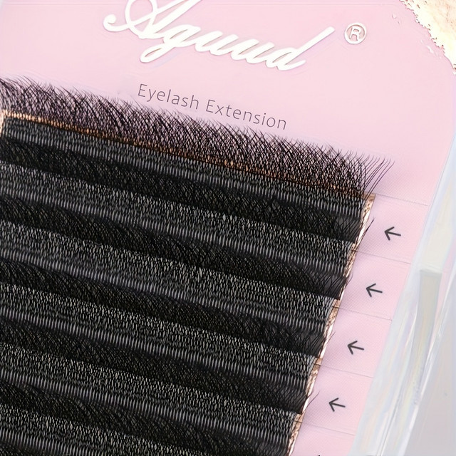 AGUUD Vorgefertigte Fächerwimpern, U-YY, Unisex - Bild 1