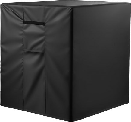 VEVOR Klimaanlagenabdeckung aus wasserdichtem Polyester, dreischichtig, Schwarz, H x B x T: 762 x 610 x 610 cm - Bild 1