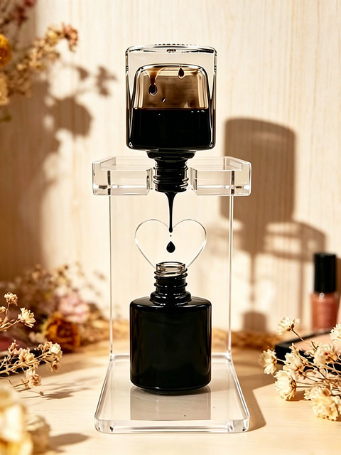 klimonla Nagellack-Aufbewahrungsständer, transparent, Unisex - Bild 1