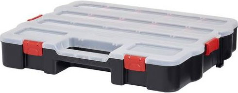 VISO POLYMAX48 Sortimentskasten aus Kunststoff mit 18 Fächern, transparent - Bild 1