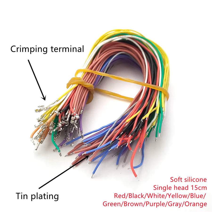 SH1.0 Steckverbinder Einzelkopf mit vorgekrimpten Silikonkabeln und JST SH 1.0mm in Multicolor für FPV Flugcontroller wie Holybro Kakute H7 F7 und T-Motor Velox F7 - Bild 4