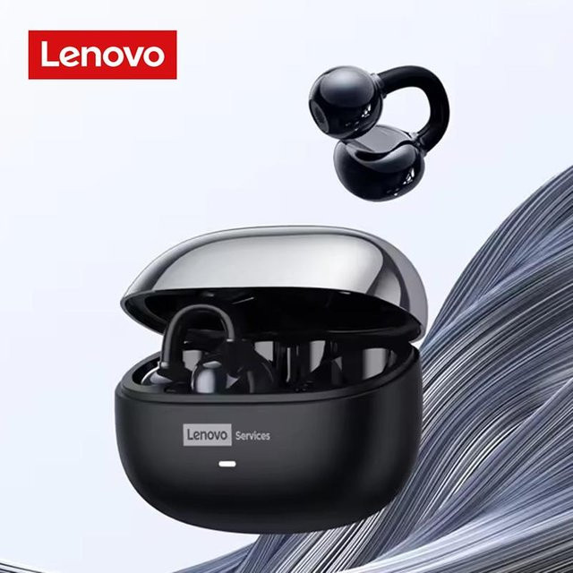 Lenovo LE302 Kabelloses Bluetooth 6.0 In-Ear Headset mit Geräuschunterdrückung und HIFI Stereo in Schwarz - Bild 1