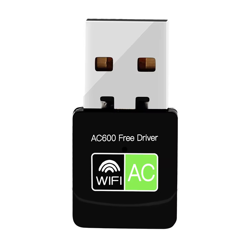 Fenvi USB-WLAN-Adapter Dual-Band 2,4GHz und 5GHz mit 600Mbps, treiberfreier Mini-WLAN-Empfänger für USB-A, Schwarz - Bild 5
