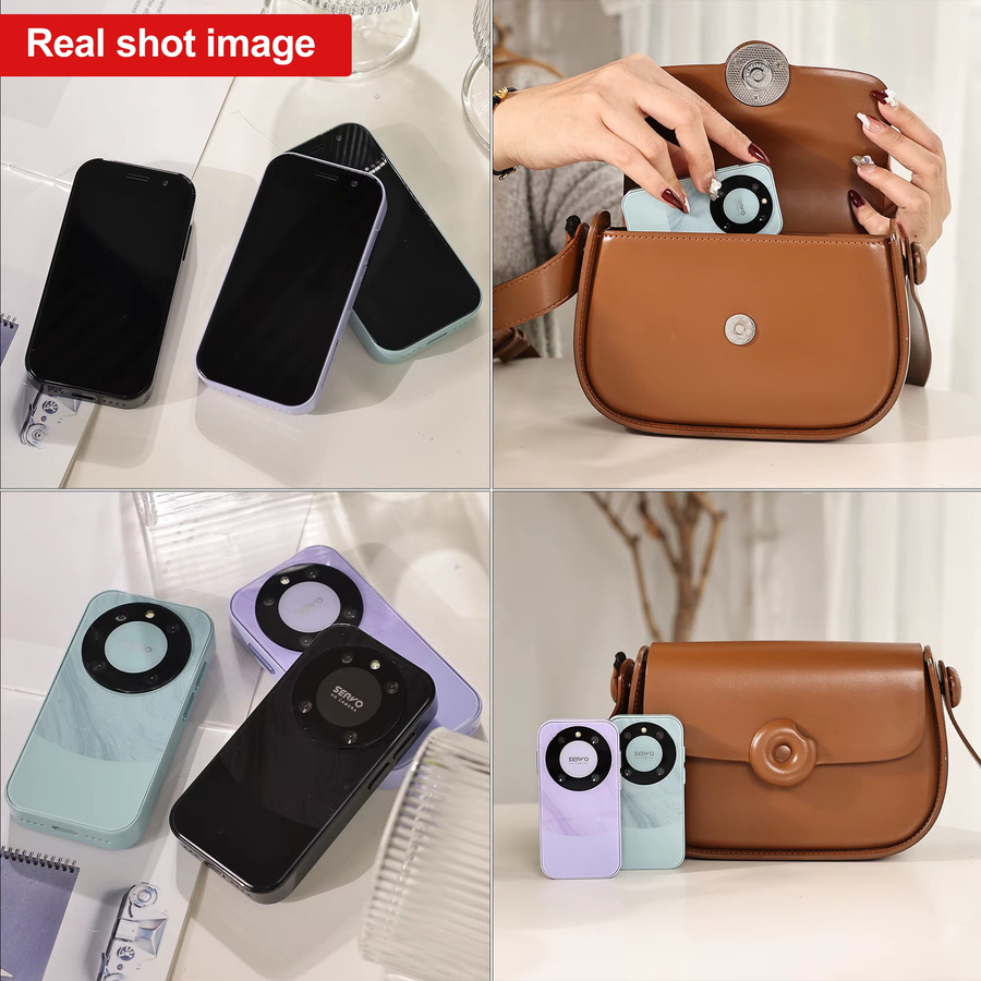 SERVO KING9000 Mini-Smartphone in Purple mit Android-System, 2 GB RAM, 16 GB ROM, 4G LTE und Dual-SIM - Bild 3