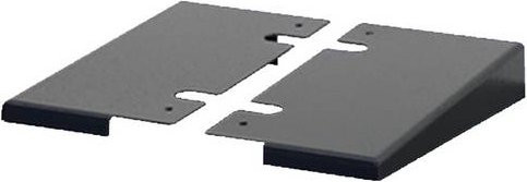 Hensel Mi DB 01 Einbauwinkel aus Stahl in Grau, B: 7,4 cm, H: 6,0 cm - Bild 1