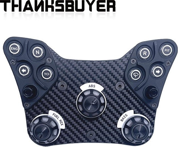 Sim player Sim Racing Button Box Black – Control Box Zubehör für PC-Rennspiele - Bild 1