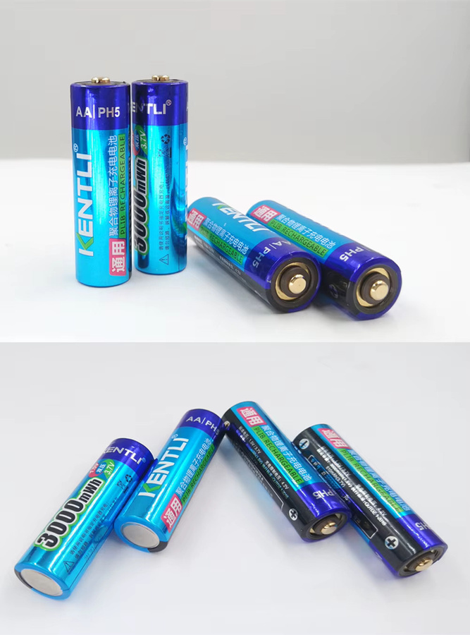 KENTLI AA Polymer-Lithium-Ionen-Akkus mit 3000mAh und AA AAA Ladegerät - Bild 2