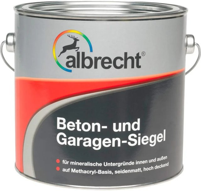 Albrecht Beton- und Garagen-Siegel Steingrau seidenmatt lösemittelbasiert - Bild 1