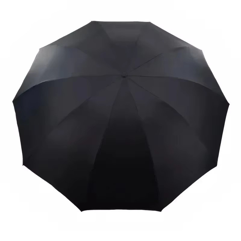 Robuster faltbarer Regenschirm von XMSJ in Blau oder Schwarz mit 130 cm Durchmesser - Bild 4