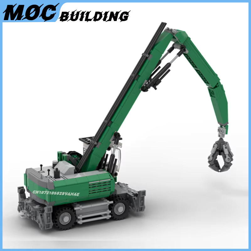 MOCBUILDING Stadt Engineering Fahrzeug Modell Muldenkipper Kran, Fahrzeuge, ab 18 Jahren - Bild 2